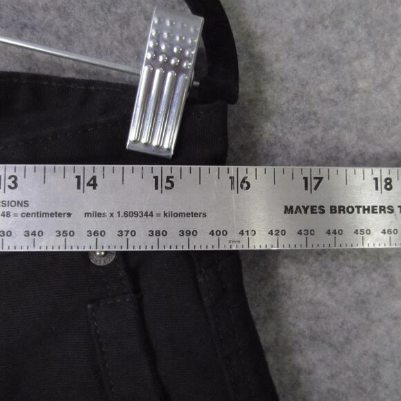 Eddie Bauer Pants Mens 30x32 Black Canvas Utility Pant Workwear Outdoor Durable - Picture 3 of 8